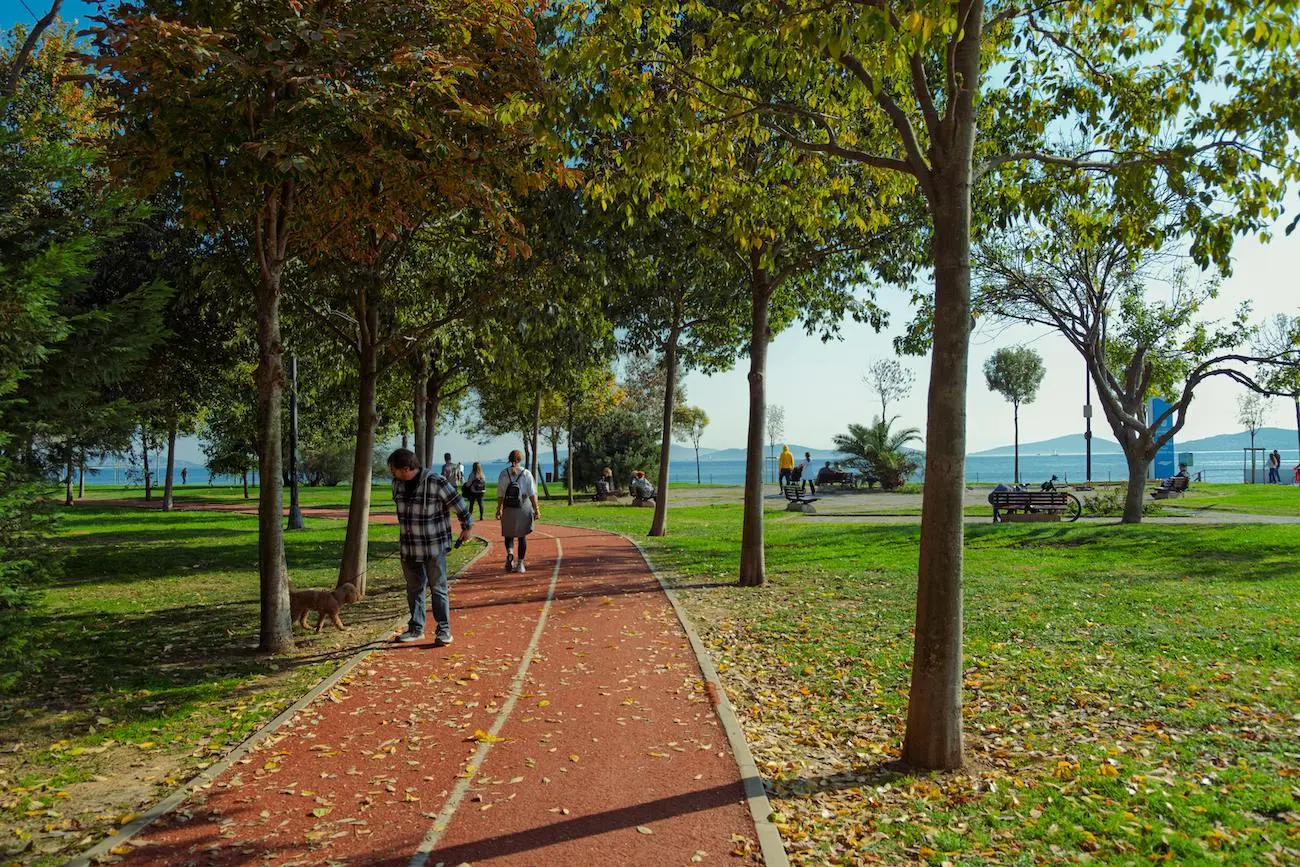 Green parks in Istanbul